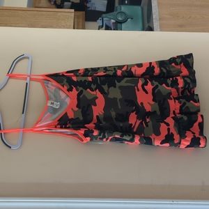 Camo tank thin straps